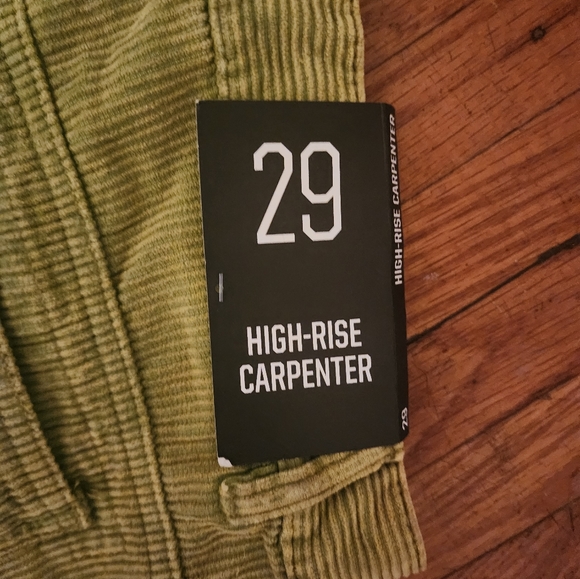BDG lime green high-rise carpenter shirts - Picture 3 of 4